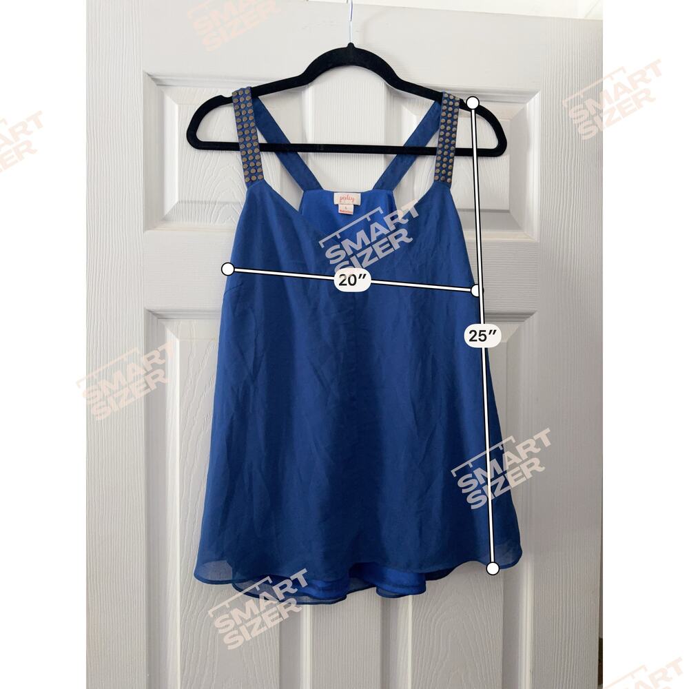 Blue Top By Pixley Size Large - Picture 3 of 7